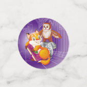 vos en uil confetti (Kleine voorkant)