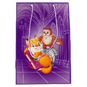 vos en uil medium cadeauzakje (Voorkant)