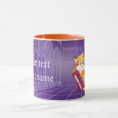 vos en uil mok (Midden)