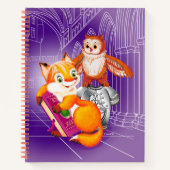 vos en uil notitieboek (Voorkant)