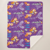 vos en uil sherpa deken (Voorkant)