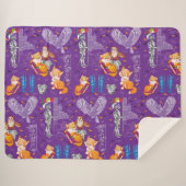 vos en uil sherpa deken (Voorkant (horizontaal))