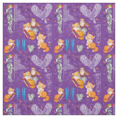 vos en uil stof (Swatch)