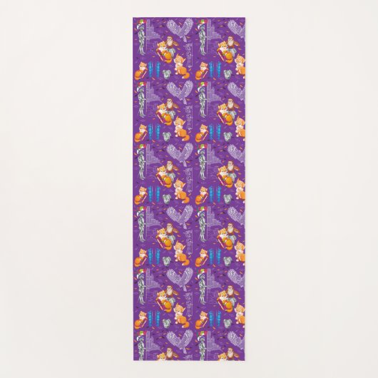 vos en uil yogamat (Voorkant)