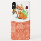 vos en vlinder Case-Mate iPhone case (Achterkant)