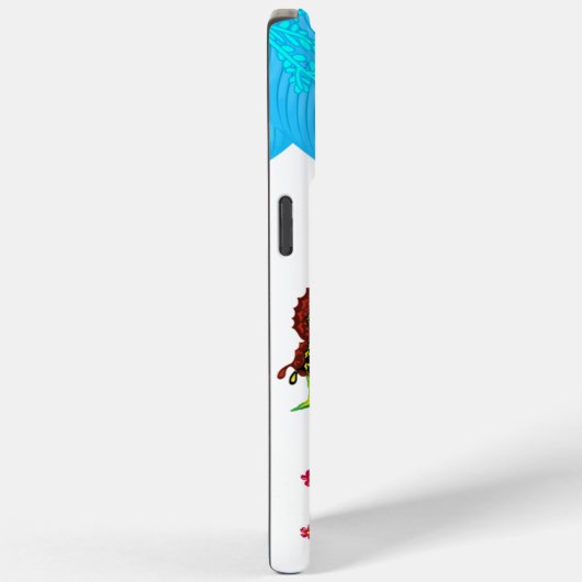 vos en vlinder Case-Mate iPhone case (Achterkant / Rechts)