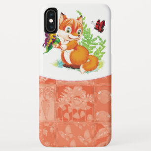 vos en vlinder Case-Mate iPhone case