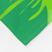 vos en vlinder fleece deken (Hoek)