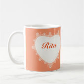 vos en vlinder koffiemok (Links)