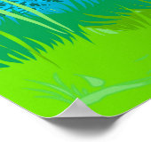 vos en vlinder poster (Hoek)