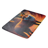 Vos en volle maan badmat (Gekanteld)