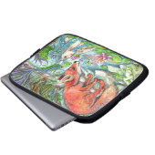 Vos en zeemeermin laptop sleeve (Voorkant onderkant)