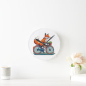Vos fiets ronde klok (Huis)
