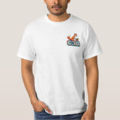 Vos fiets t-shirt (Voorkant)