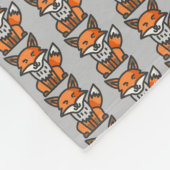 vos fleece deken (Hoek)