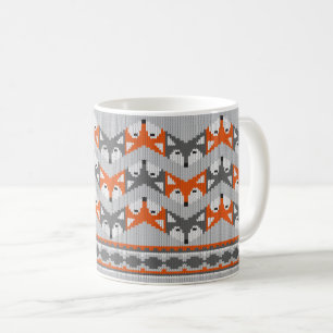 Vos Fleece Trui Koffiemok