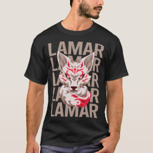 Vos gezicht - Lamar naam T-shirt