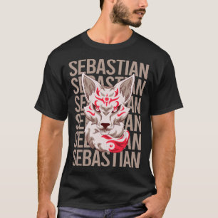 Vos gezicht - Sebastian Naam T-shirt
