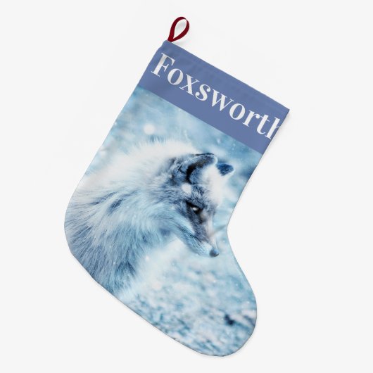  vos grote kerstsok (Voorkant (Hangend))