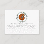 Vos & Haas | Geen wrap display douche invoegen Informatiekaartje (Voorkant)