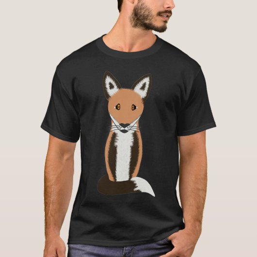 Vos Heren T-Shirt (Voorkant)