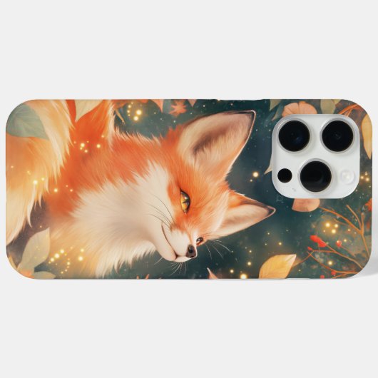 Vos Herfst Omarming Case-Mate iPhone Case (Achterkant (horizontaal))