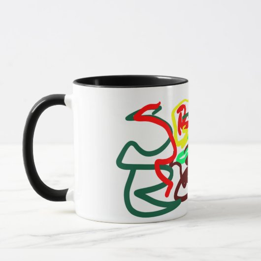 Vos herfst plezier mok (Links)