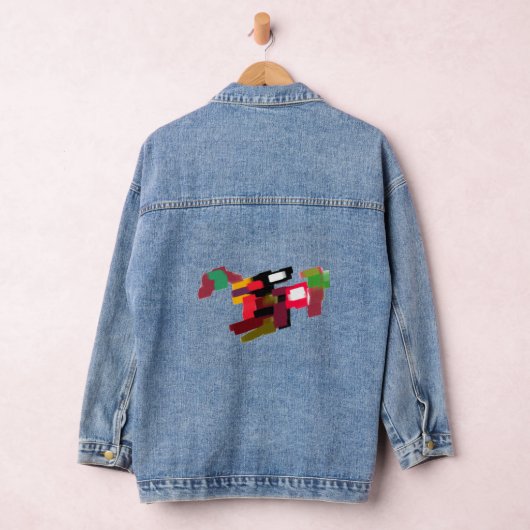 Vos herfst spelend   denim jacket (Hangar)