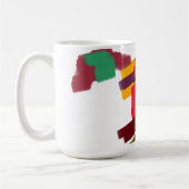 Vos herfst spelend koffiemok (Links)