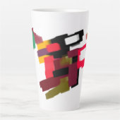Vos herfst spelend latte mok (Voorkant)