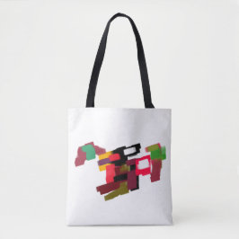 Vos herfst spelend tote bag