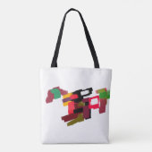 Vos herfst spelend tote bag (Achterkant)
