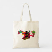 Vos herfst spelend tote bag (Achterkant)