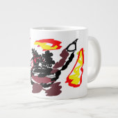 Vos herfst wild grote koffiekop (Voorkant rechts)