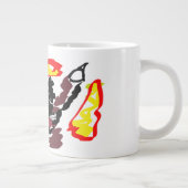 Vos herfst wild grote koffiekop (Rechts)