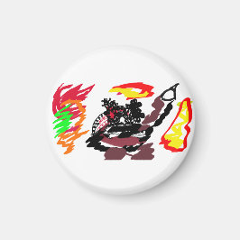 Vos herfst wild magneet
