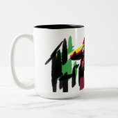 Vos herfstset tweekleurige koffiemok (Links)