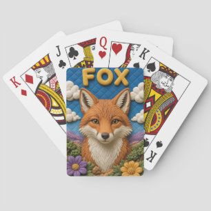 Vos Heuvelzijde Borstel Modern KlayKoo Pokerkaarten