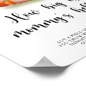 Vos - Hoe groot is mama's buik spel Poster (Hoek)