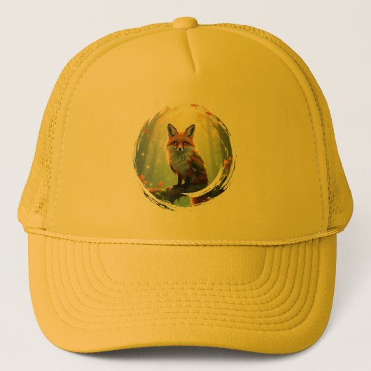 Vos Hoed Trucker Pet (Voorkant)