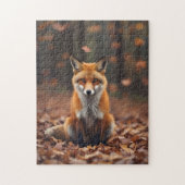 Vos in bos legpuzzel (Verticaal)