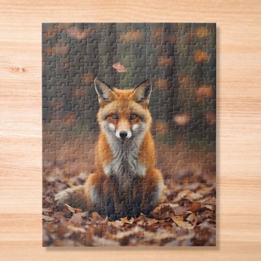Vos in bos legpuzzel