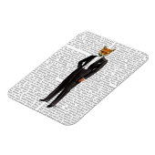 vos in de avondspuit volledig magneet (Linkerzijde)