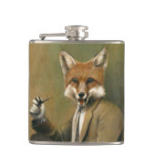 vos in de kolf heupfles (Voorkant)
