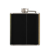 vos in de kolf heupfles (Achterkant)