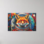 VOS IN DE RUIMTE CANVAS AFDRUK (Voorkant)