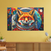 VOS IN DE RUIMTE CANVAS AFDRUK (Insitu (Woonkamer))