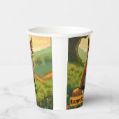 Vos in de Shamrocks Papieren Bekers (Rechts)