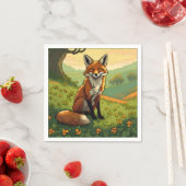 Vos in de Shamrocks Servet (Insitu)