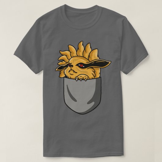 vos in de zak t-shirt (Design voorkant)